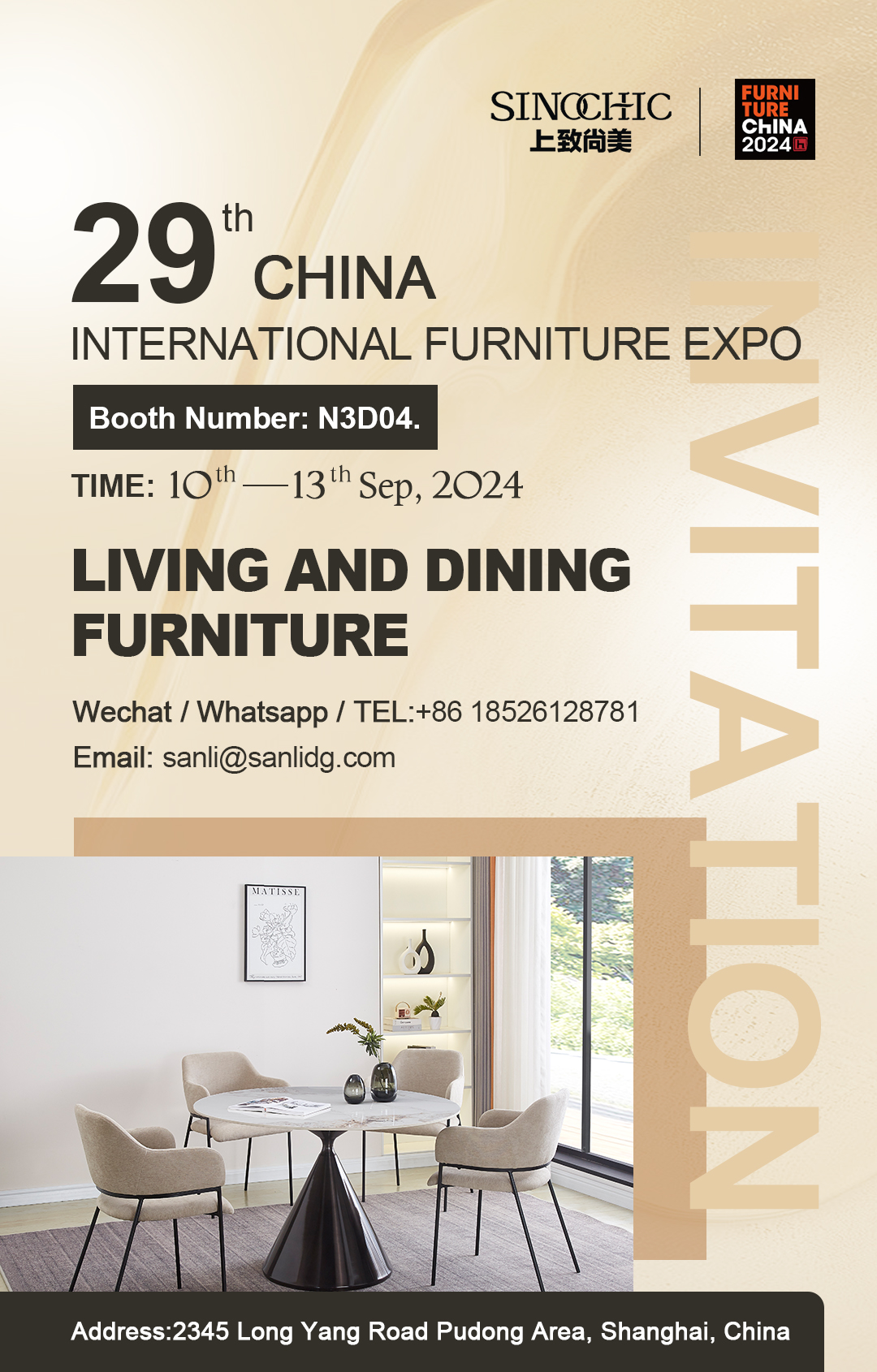 DC--7357 Dining Table